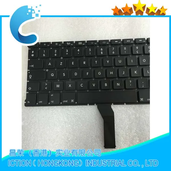 Совершенно новая Оригинальная Французская клавиатура AZERTY A1466 FR 10 шт./лот для Macbook