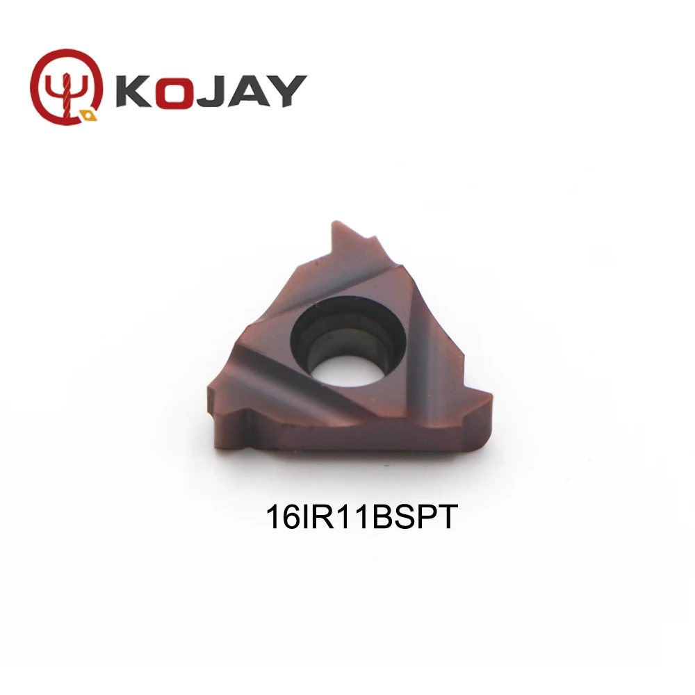 16ER11BSPT Tapered Pipe 55 degree Carbide Internal External Threading Inserts for CNC indexable Lathe Tool holder | Инструменты