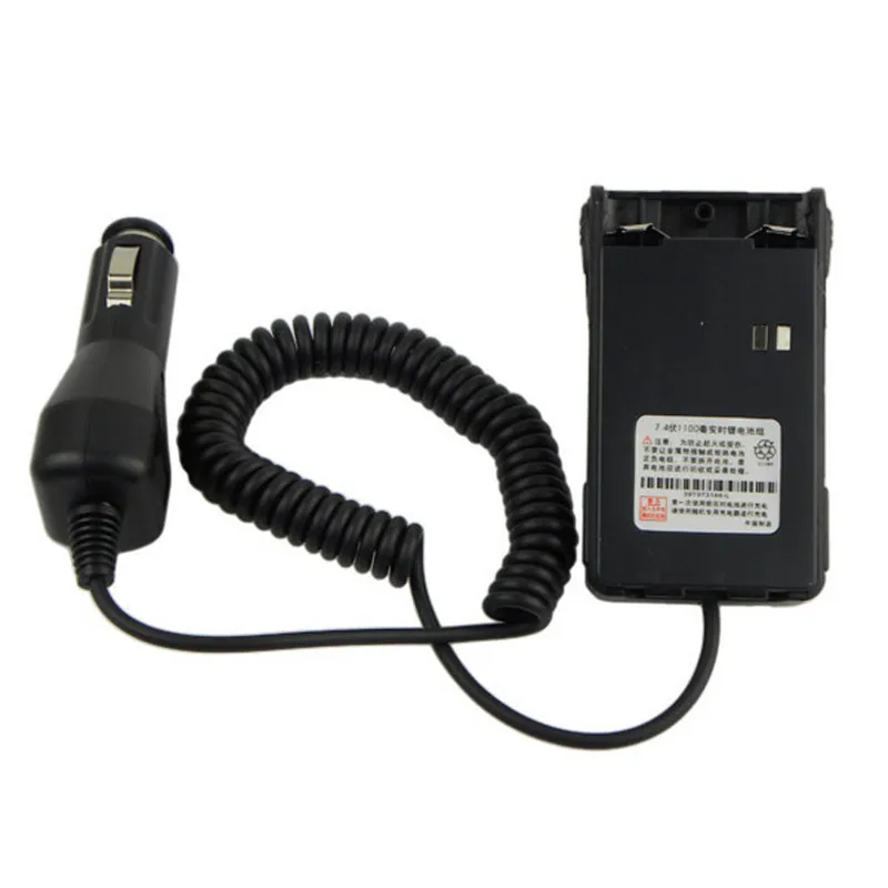 

NEW 12v Car charger Eliminator Adaptor for Walkie Talkie TG-K4AT K45AT K46AT K2AT K6AT KA5AT HDK4 Radio