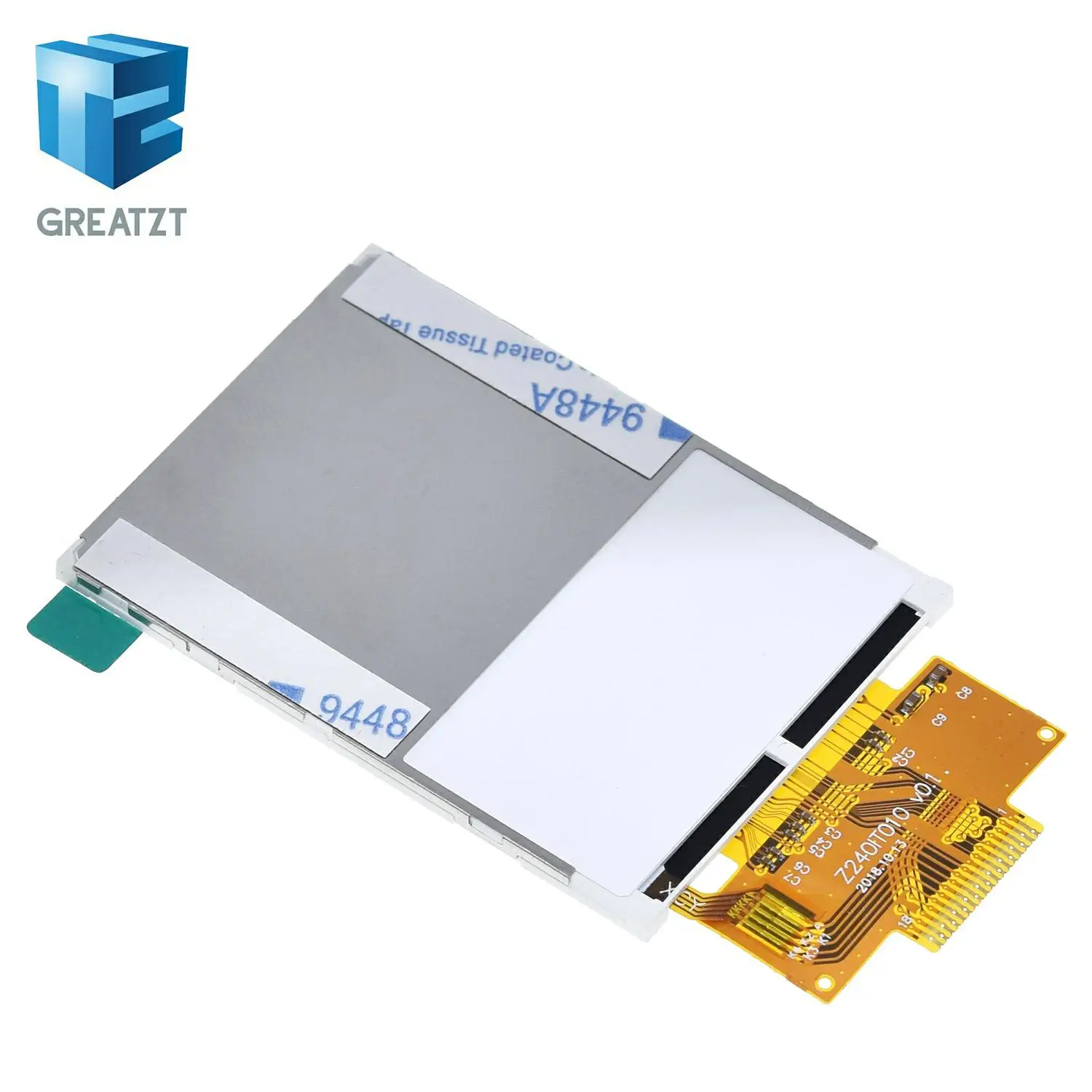 2," 2,4 дюйма 240x320 SPI TFT lcd модуль последовательного порта 5 В/3,3 В PCB адаптер Micro SD карта ILI9341 ЖК-дисплей белый светодиодный для Arduino