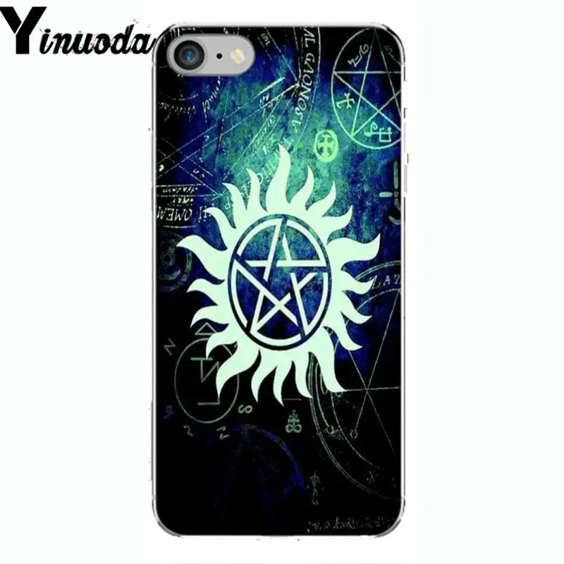 Yinuoda ТВ Шоу логотип Supernatural дизайн красочные милые аксессуары для телефонов Чехол