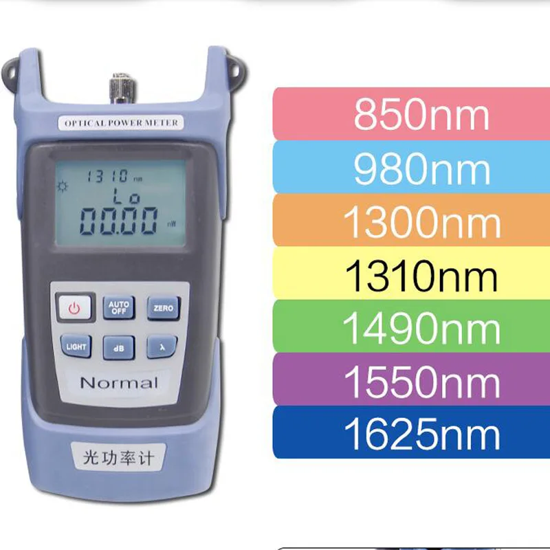 Оптоволоконный измеритель мощности FTTH SC/ST/FC сделано в Китае|Детали устройств