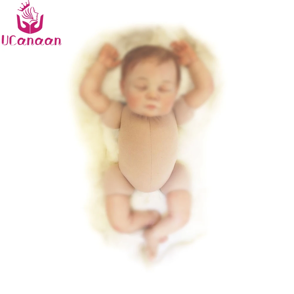 Ucanaan/55 см Силиконовые Куклы Reborn 22 ''ткань Средства ухода за кожей родившихся