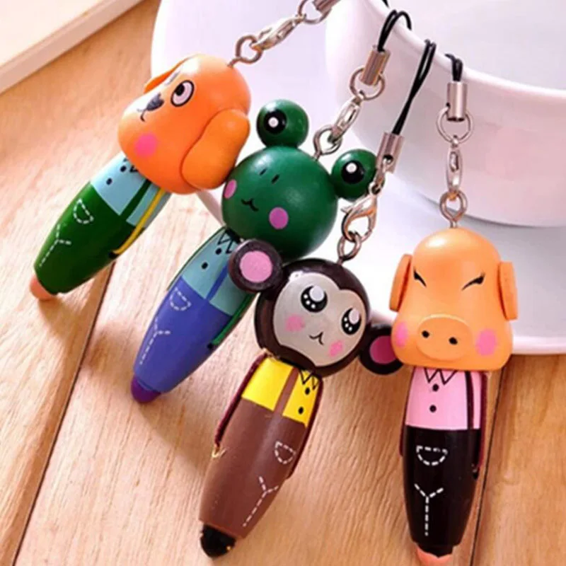 10 шт. милые деревянные шариковые ручки с животными | Украшения и аксессуары