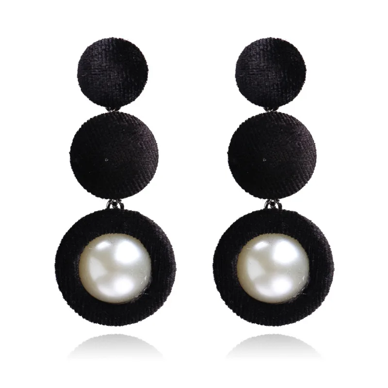 Liffly Модные женские итальянские серьги ювелирные изделия темпераментные длинные