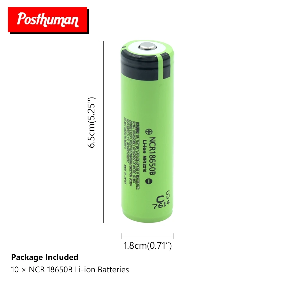 Высокая дренажная 20A NCR 18650B литиевая батарея 3400mAh литий-ионная аккумуляторная батарея PCB защищена для Vape игрушка налобный фонарь