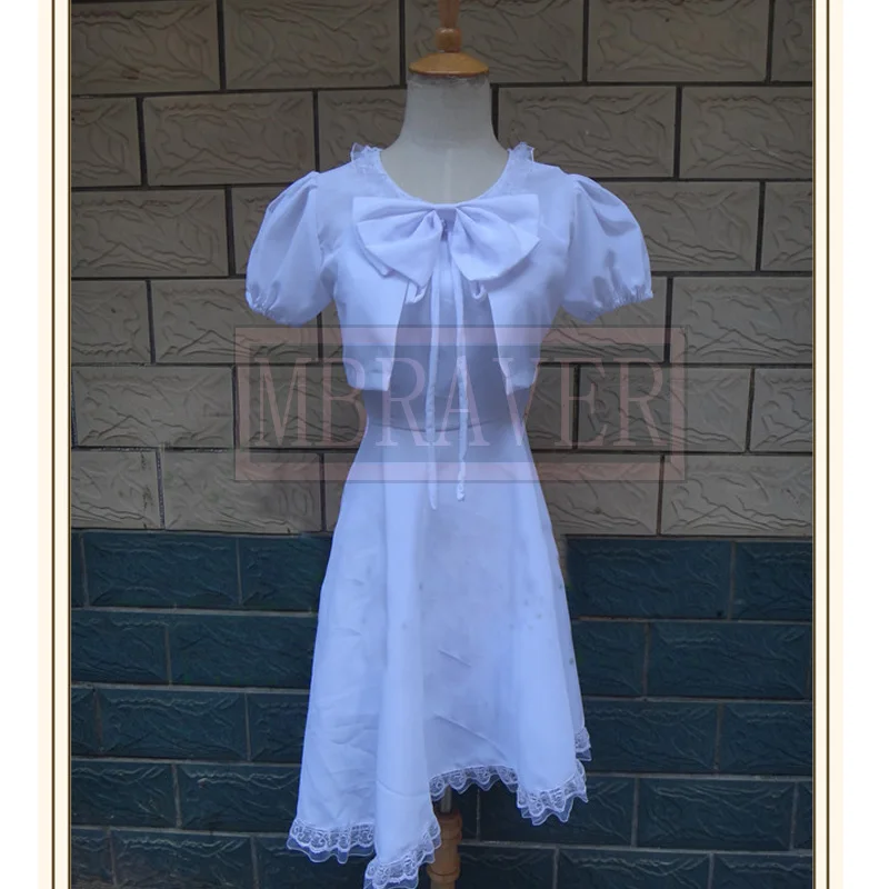 Тигровый Дракон Toradora! Белое платье для кампуса Taiga Aisaka костюм косплея|cosplay costume|dress