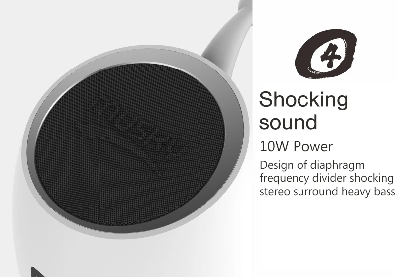 Musky DY50P Беспроводная Bluetooth колонка Музыка свет дома избыточный сабвуфер мобильный
