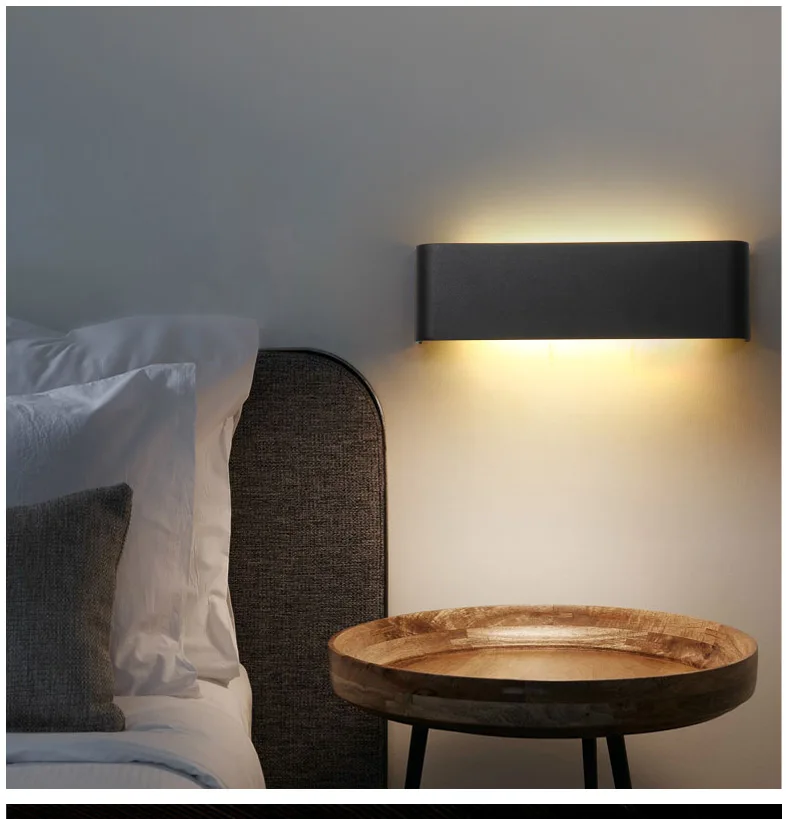 CHICLITS современный светодиодный алюминиевый настенный светильник для ванной