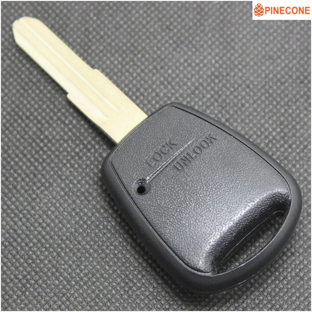 PINECONE для автомобиль Hyundai Accent Key Case 1 Кнопка Uncut Blade замена пульта дистанционного ключа оболочки корпус Fob
