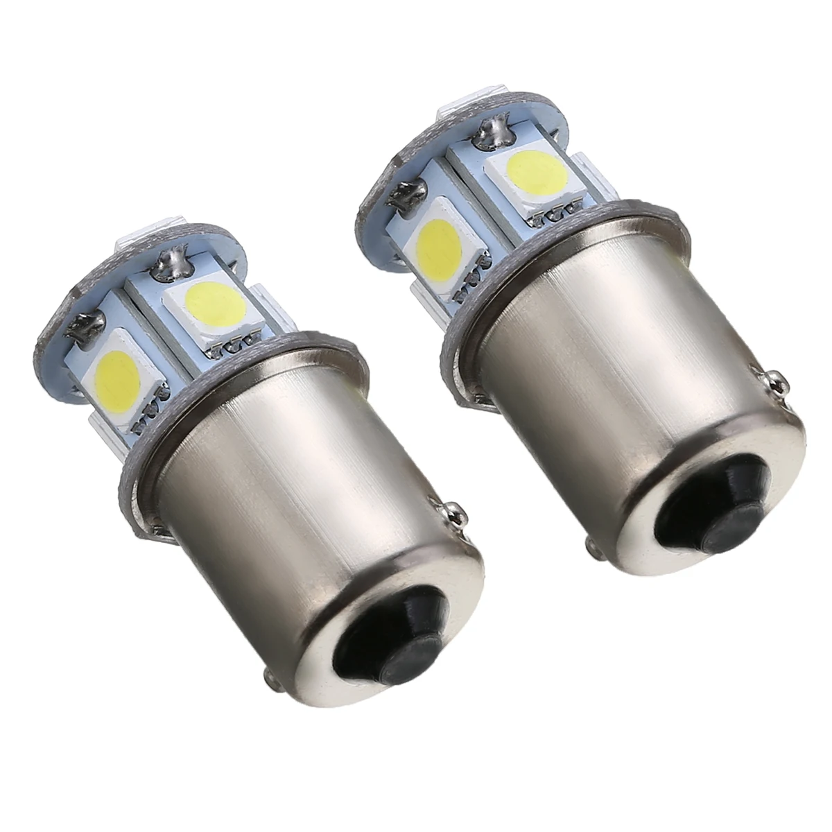 2 шт. 1156 автомобильный тормоз светильник белый 5050 8 SMD светодиодный 12V задних