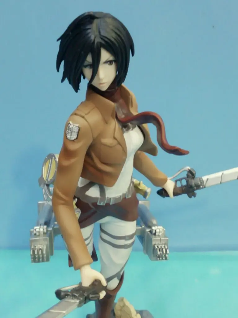 Горячая Япония Аниме Фигурка атака на Титанов Mikasa Ackerman San Ye Боевая версия ПВХ 25 см Модель Коллекция Сексуальная абсолютно новая кукла
