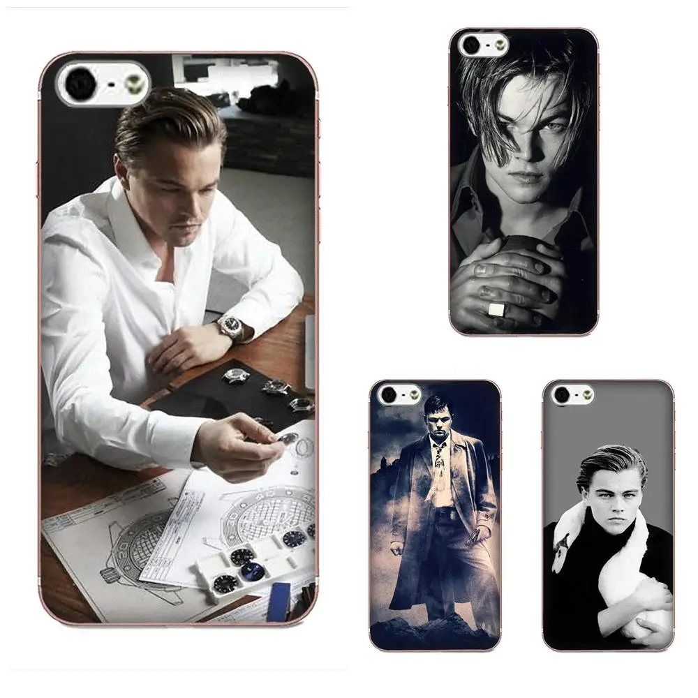 Портрет Leonardo Dicaprio Young White Swan для Galaxy J1 J2 J3 J330 J4 J5 J6 J7 J730 J8 2015 2016 2017 2018 mini