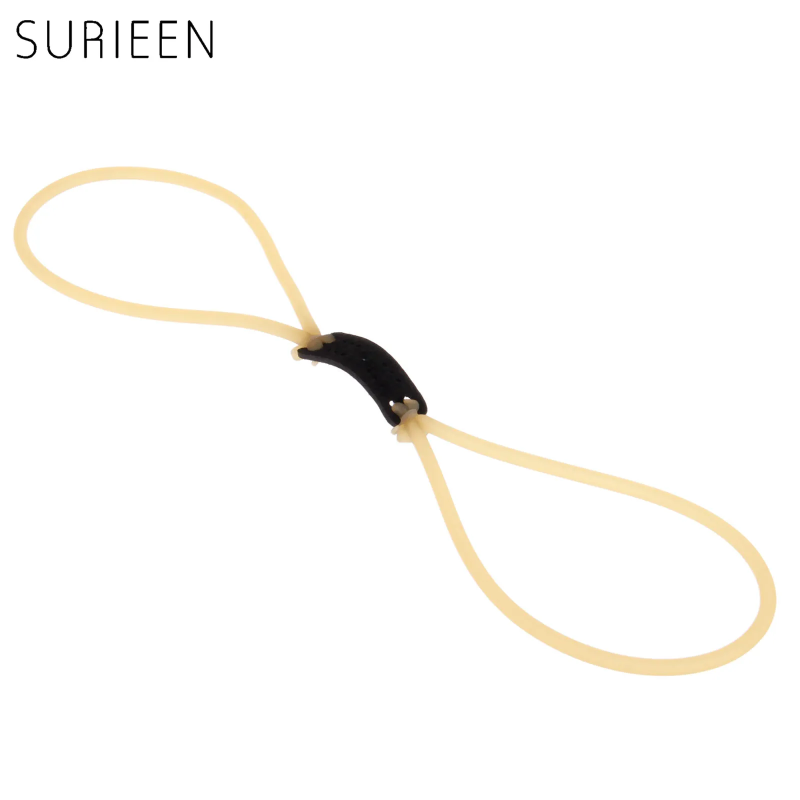 SURIEEN 4 полосы круглый резинкой мощная Elastica банджи резинок Замена для Рогатка
