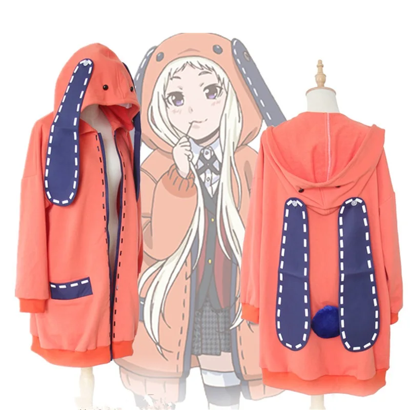 Костюм Аниме Kakegurui компульсивный игровой костюм Руна юмозуки пальто толстовка