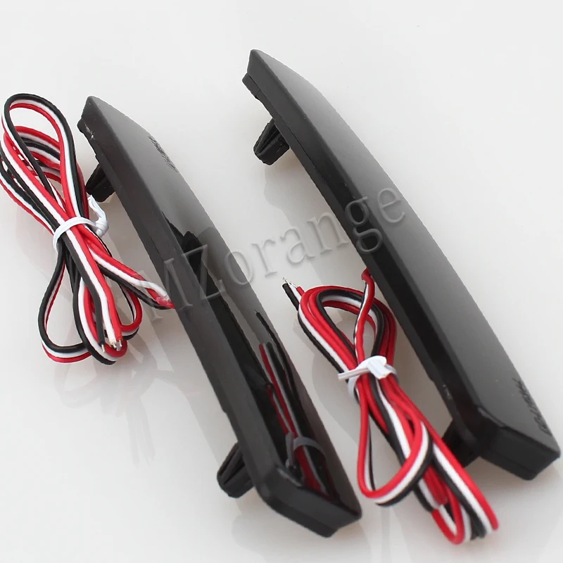 1 пара Led отражатель заднего бампера светильник для VW T5 Transporter/Multivan 2003 11 красного и