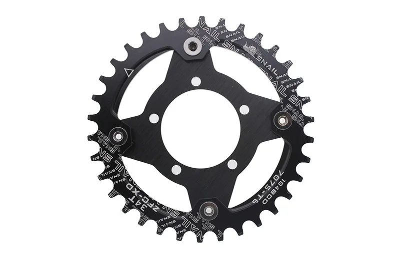 Велосипедный шатун bafang 104BCD 130BCD, велосипедный мотор, алюминиевый сплав, цепное кольцо, кольцо, адаптер для электрического велосипеда, аксессуары