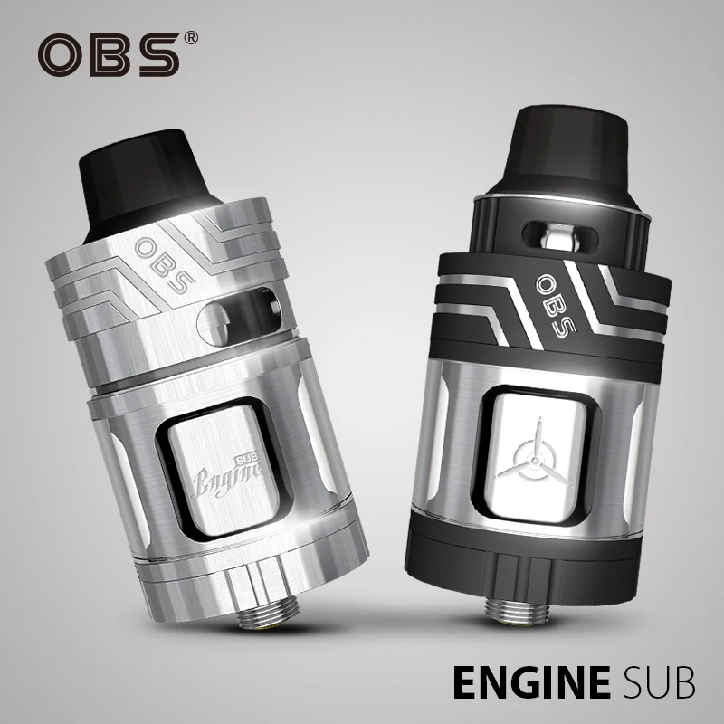 Оригинал OBS Engine sub с емкостью 5 3 мл и 17 мм органической хлопковой катушкой для
