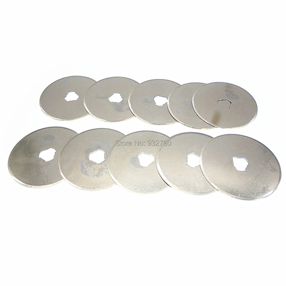 

10pc 45mm Rotary Cutter Refill Blades DIY Sewing Quilting Tool With 45mm Rotary Cutter Quilter Sewing Paper Fabric Craft Cutting
