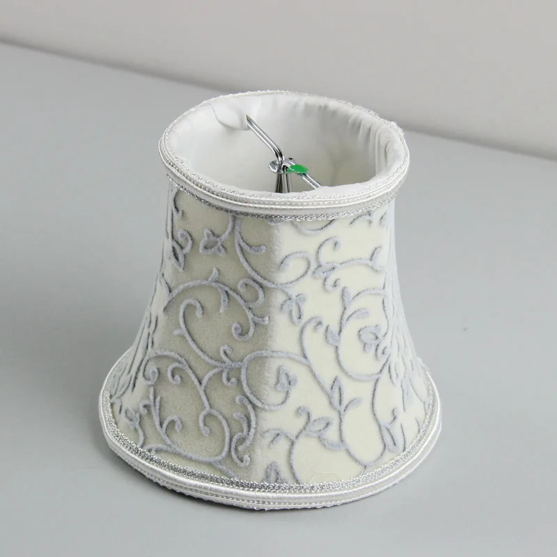 Чехлы для настенных светильников из фланелевой ткани мини абажур люстры зажим|mini