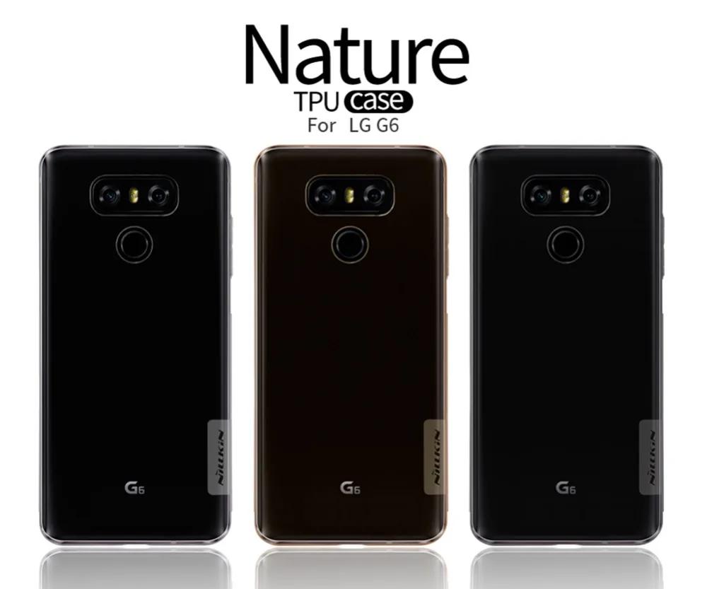 NILLKIN для lg g6 тонкий ТПУ защитный чехол мобильного телефона Нескользящие случае