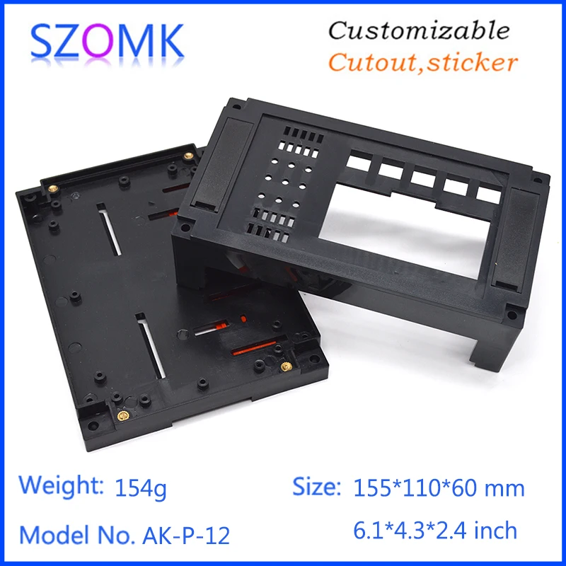 Коробка для электроники szomk 10 шт. в партии пластиковый корпус из ПВХ