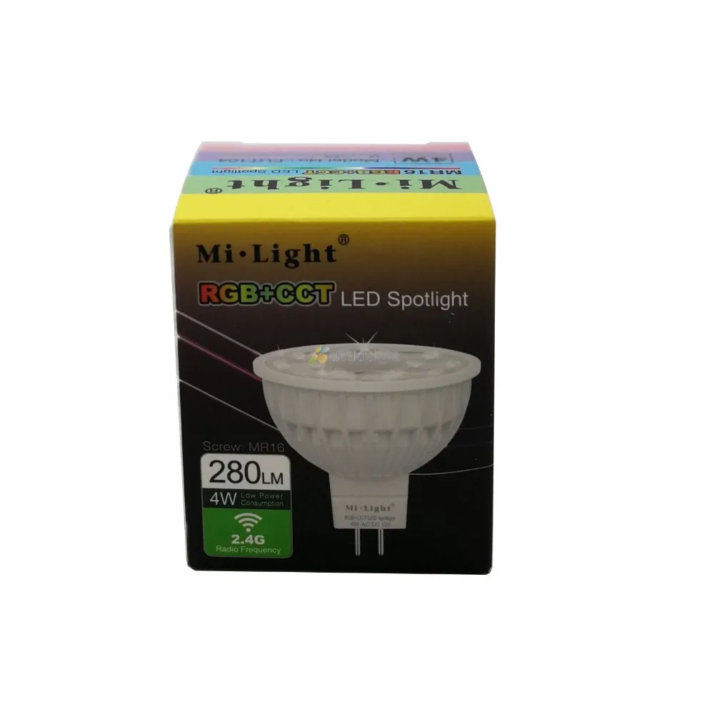 Mi светильник 4W MR16 RGB + CCT Светодиодная лампа FUT104 диммируемая теплый белый холодный