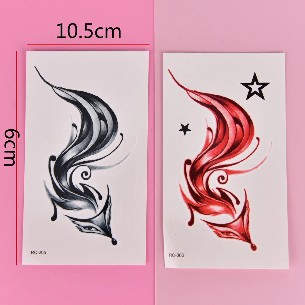 1 лист стикеров модная сексуальная водостойкая тату наклейка имитация