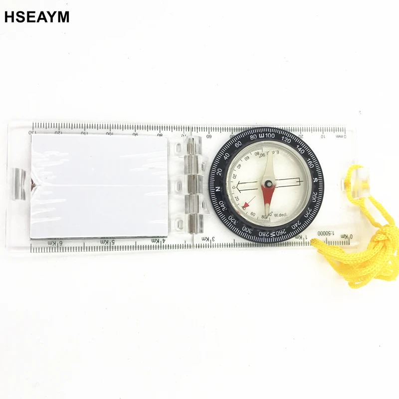 HSEAYM карта чертежная шкала складной компас инструмент выживания Пряжка автомобиль Кемпинг Туризм направляющий портативный ручной компас