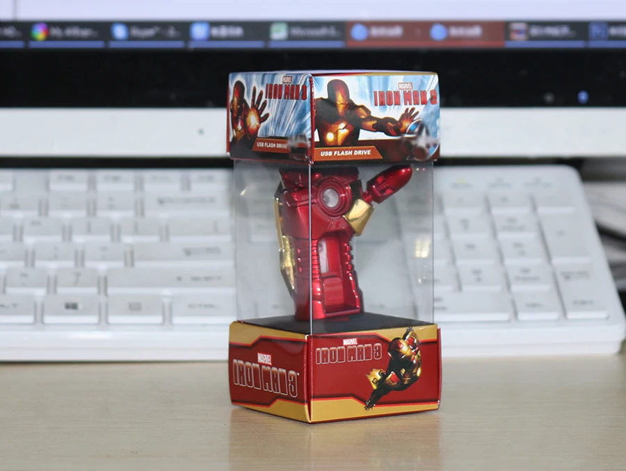 ГБ 8 16 64 32 4 usb флэш накопитель флэшки Marvel мультфильм человек правой и левой руки
