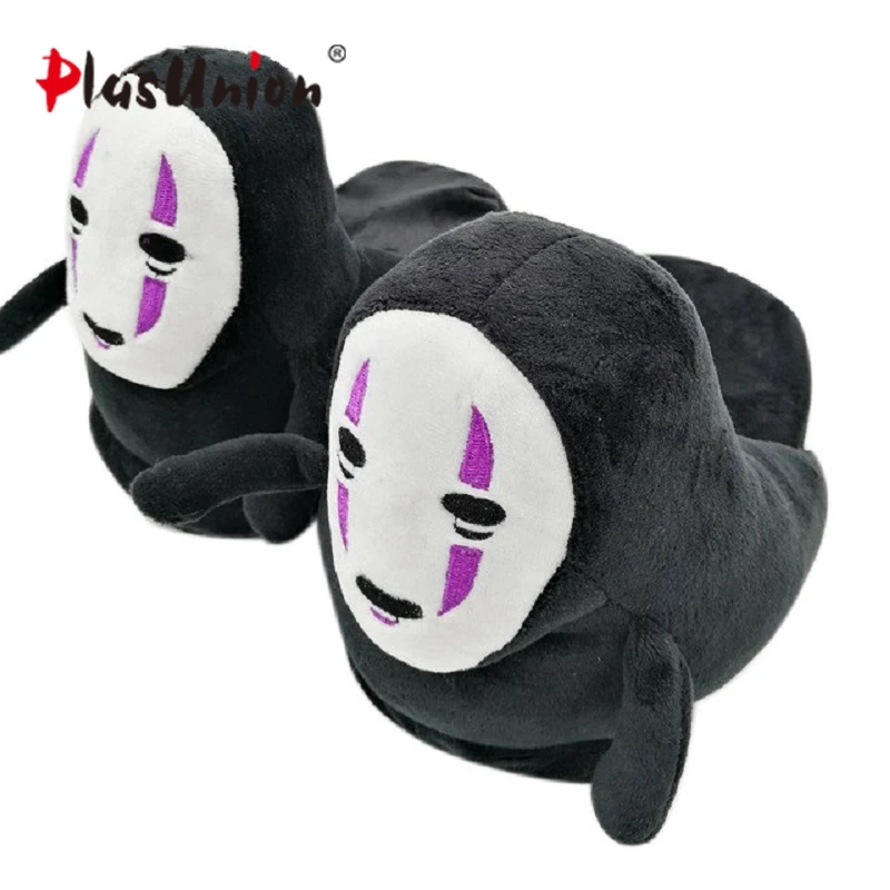 Emoji/классические плюшевые тапочки без лица для женщин унисекс зимняя хлопковая