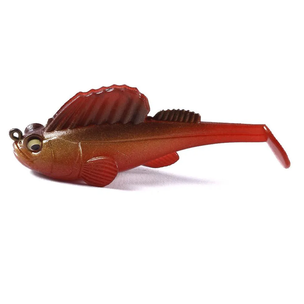 10 шт. свинцовая головка Swimbaits Мягкая приманка 3 дюйма 3/8 унций рыбалка на щуку