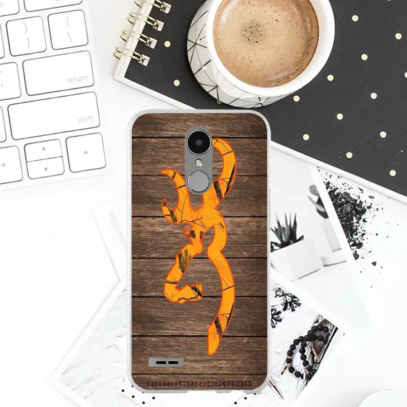 Silicone Soft TPU Cell Phone Cases for LG G2 G3 Mini G4 G5 G6 K4 K7 K8 K10 2017 V10 V20 V30 Browning Camo Logo Deer Hunting |