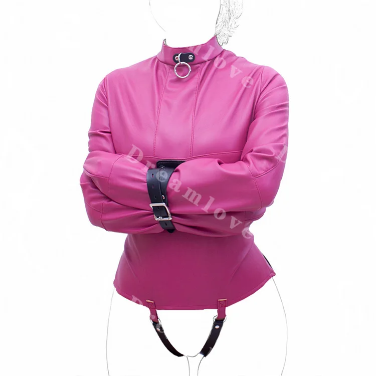Women's Sex Bondage Max Security Straitjacket with Crotch Strap Female Straight Jacket Kinky Submission Training Costume | Красота и