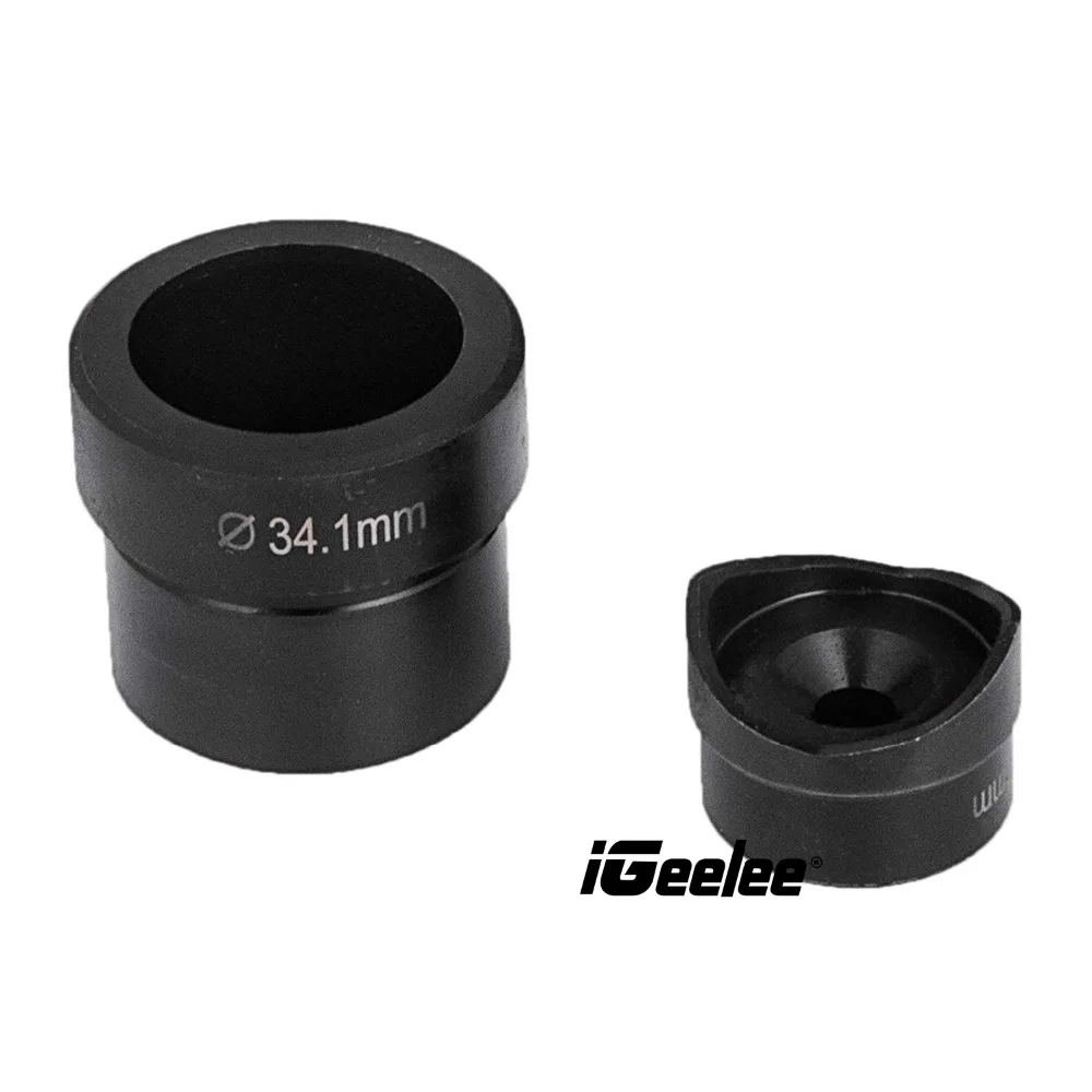 IGeelee, CC-100, стальной пробойник, набор штампов 7/" 1-1/8" 1-11/3", металлический пробойник, 20GA рычаг, лист, шип, нокаут, пробойник