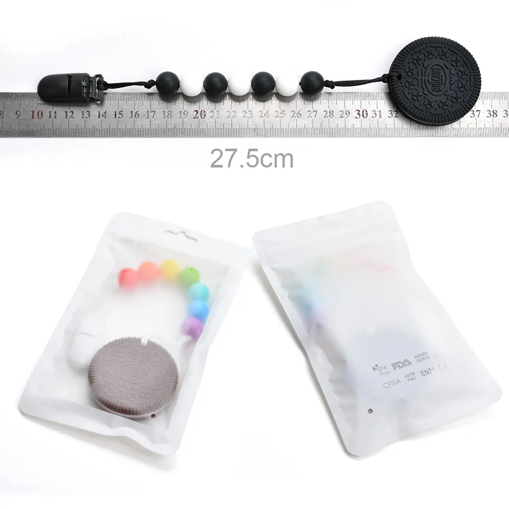 LOFCA силиконовые игрушечные печенья кулон ожерелье перевозчик безопасности