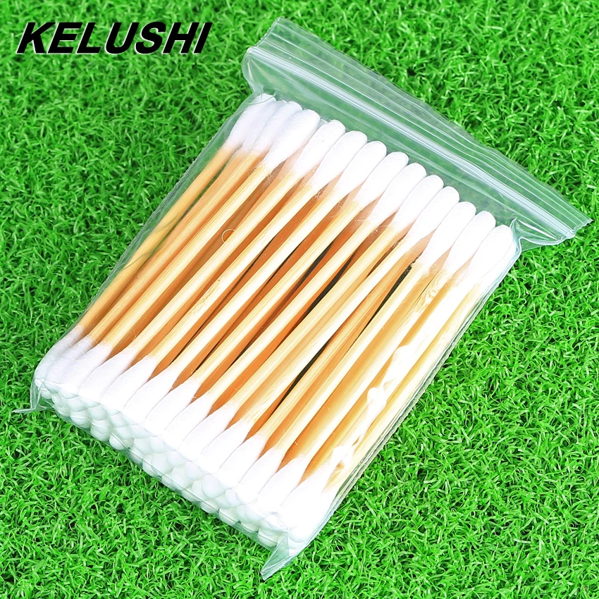 Высококачественные ватные палочки KELUSHI с двойной головкой косметика для