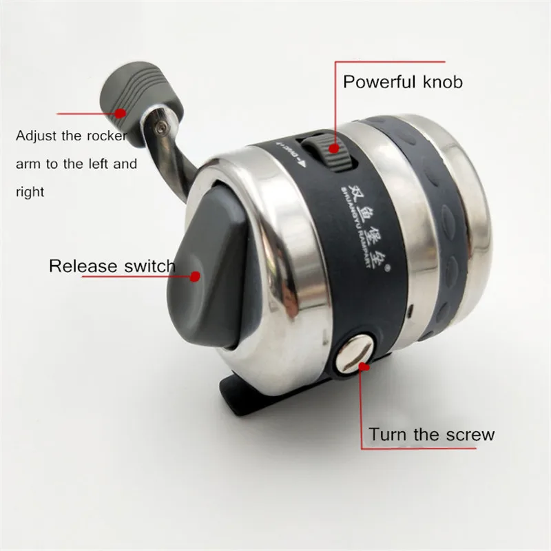 Рыба Охота DIY Рогатка браслет ручной резинкой из нержавеющей стали катушка Рогатка стрельба лук набор