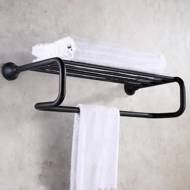  Европейская Античная бронзовая полка для ванной комнаты с держателем