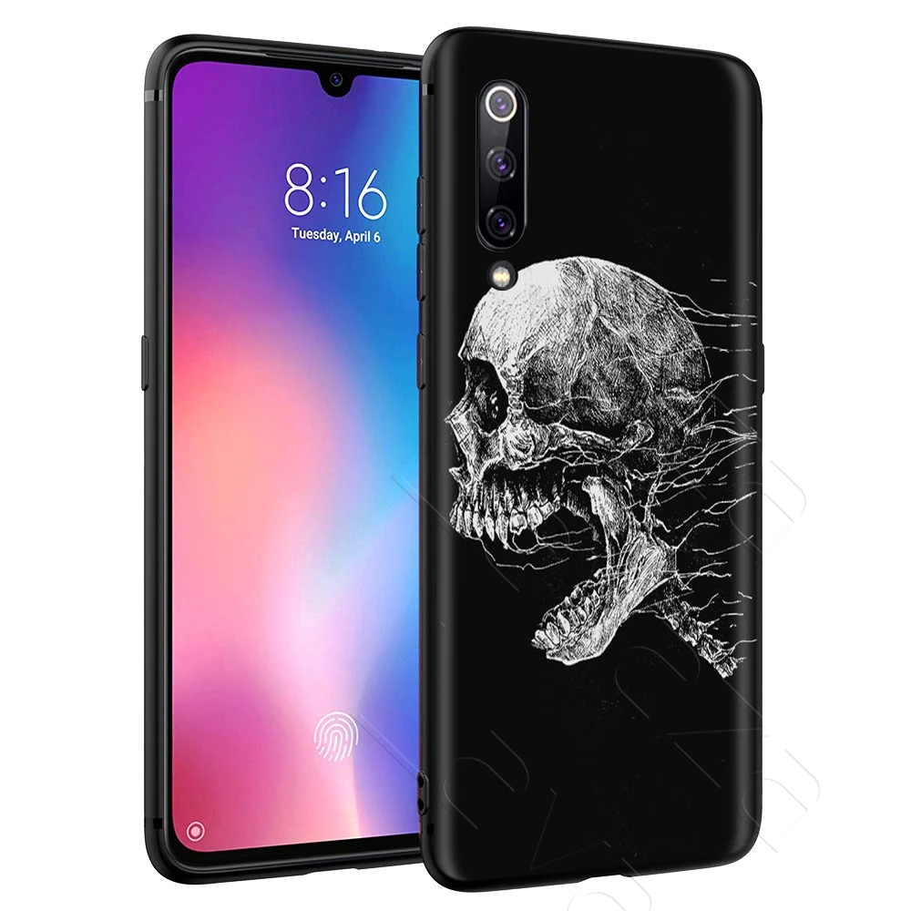 Lavaza Ретро стиль цветок Череп Корона чехол для Xiaomi Redmi Note 4A 4X 5 5A 6 6A 7 S2 Pro Go Prime Plus |
