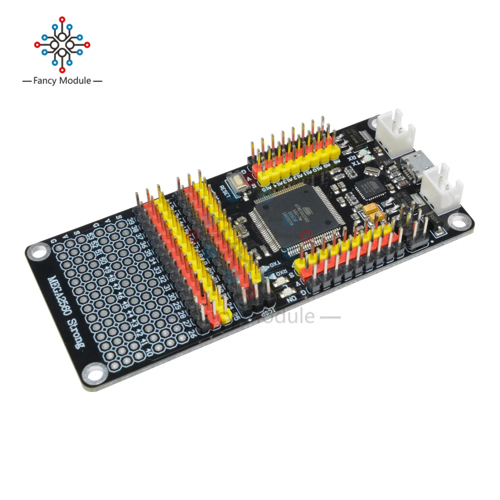 Мега 2560 MEGA2560 R3 ATmega2560 ATmega16U2 Микроконтроллер плата Micro USB 16 МГц Замена CH340 CH340G для