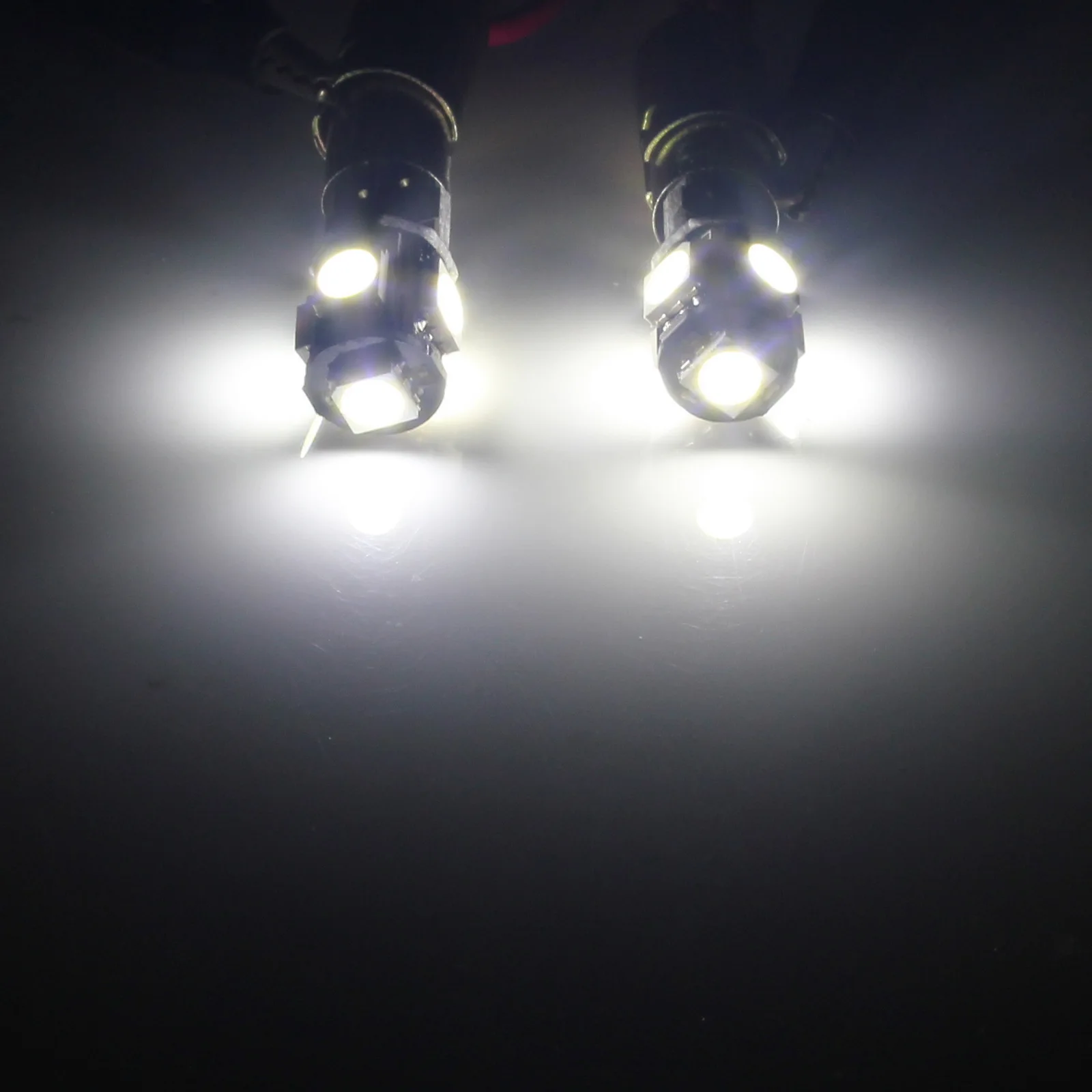 ANGRONG 2 шт. H6W BAX9s 5 SMD ксеноновый белый СВЕТОДИОДНЫЙ дневной стояночный боковой