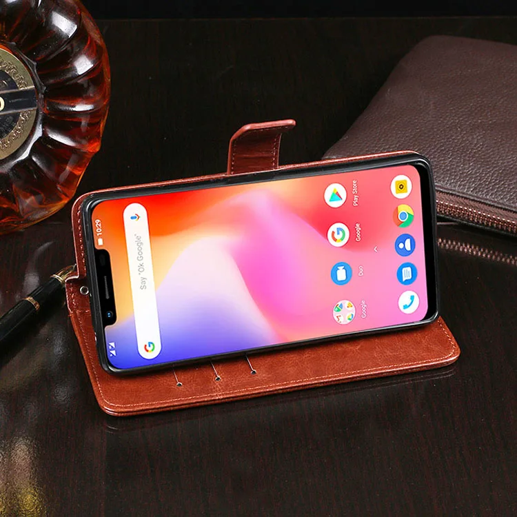For Ulefone S10 Pro Case Luxury Wallet Stand PU Leather Soft Silicone Bumper S10Pro Phone Cover Coque | Мобильные телефоны и