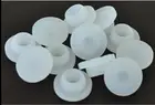 100 шт.лот 20 мм белая пробка из силиконовой резины для флаконов из медицинского стекла