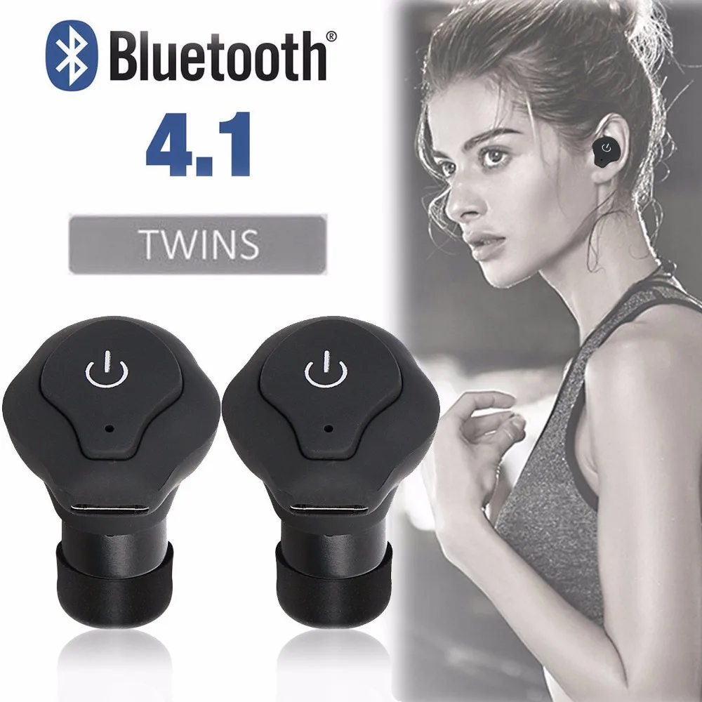 TWS A1 портативные Bluetooth наушники настоящие беспроводные стерео HD связь