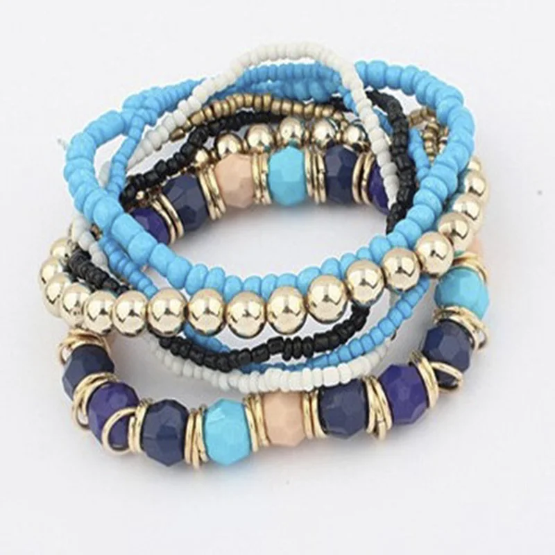 2019 горячая Распродажа Модные Винтажные этнические Многослойные браслеты с