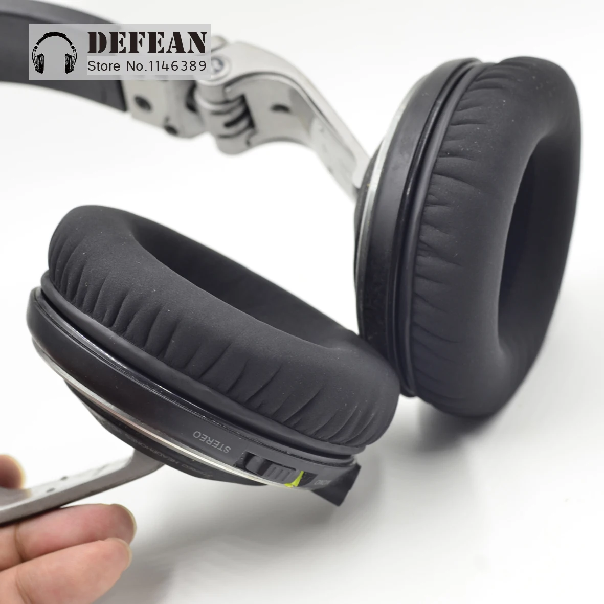 Матовые черные мягкие амбушюры для наушников Pioneer hdj1000 hdj2000 mk2 hdj1500