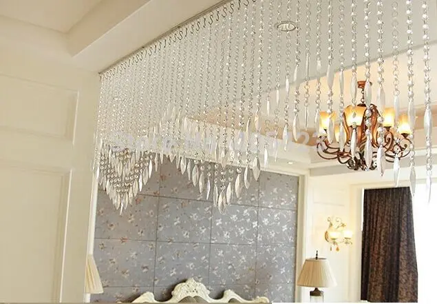 10 прядей/партия декор для оконной двери плетение стиль бисер из стеклянных