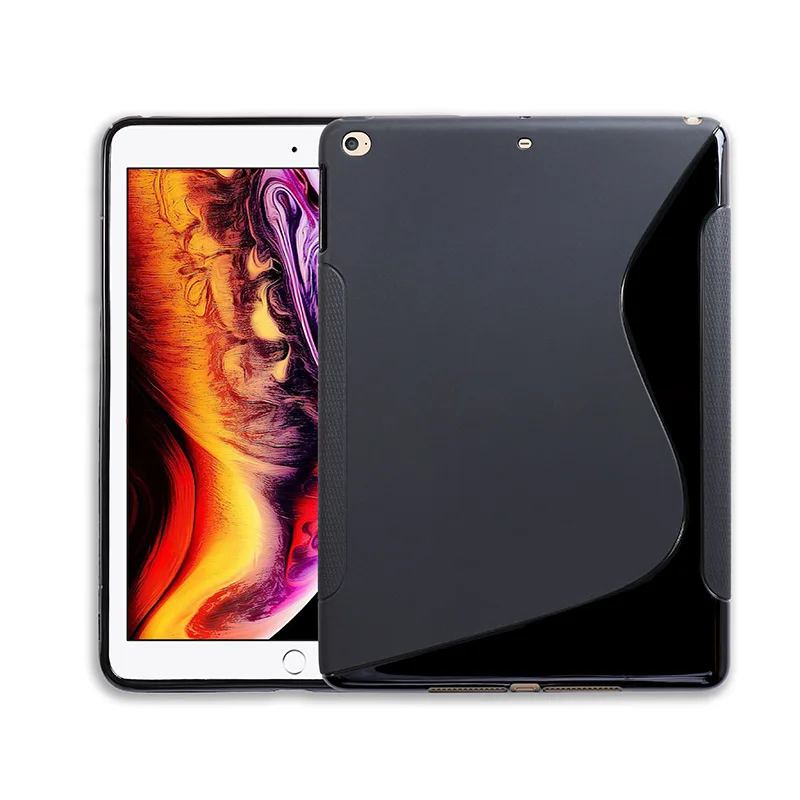 Силиконовый чехол для Apple iPad Air 2 9,7 чехол s A1822 A1823 A1893 A1954 мягкие чехлы для iPad Mini 1 2 3 Защитная крышка