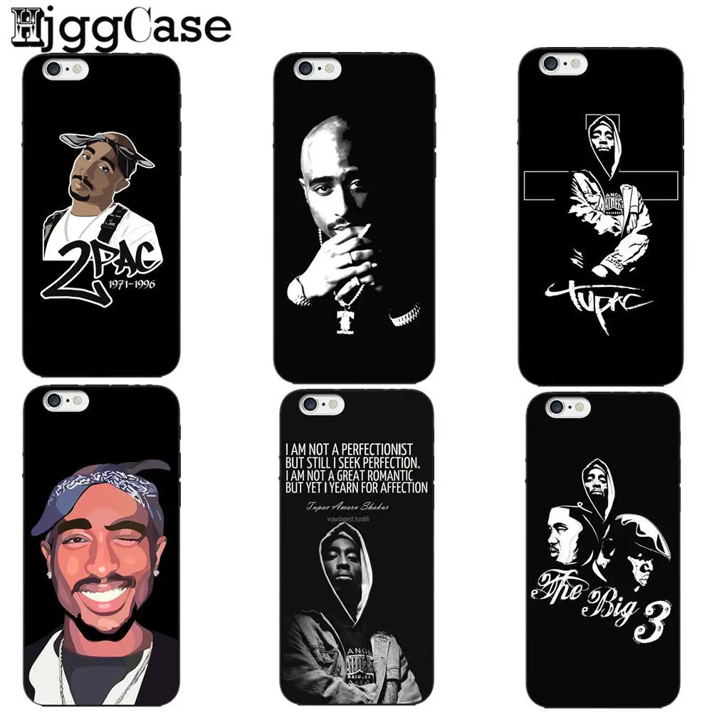 Чехол для телефона 2Pac Tupac Shakur силиконовый чехол iPhone 5S SE 6 6S Plus 7 7Plus 8 8Plus X Мягкая